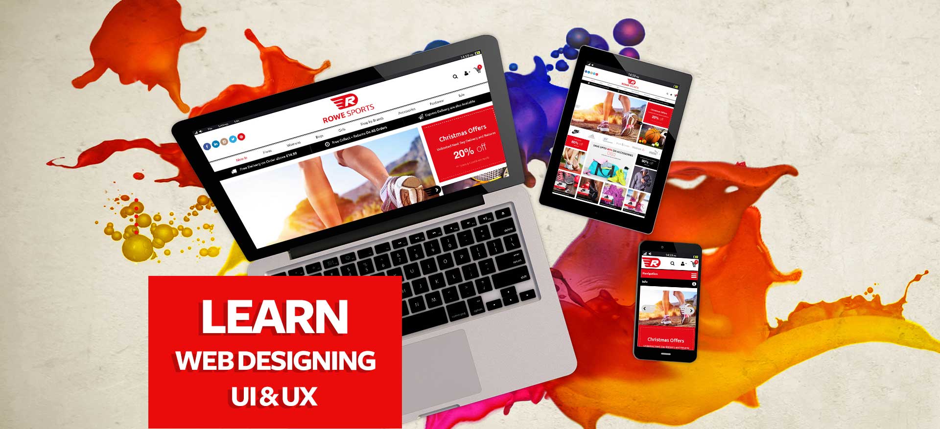 Web Designing Institute Banner